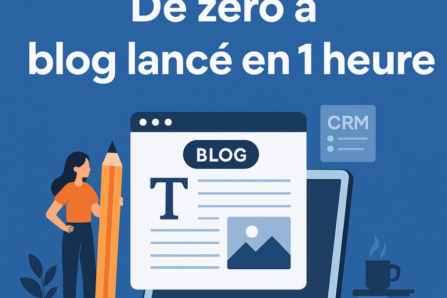 Tutoriel complet : De zéro à blog lancé en 1 heure