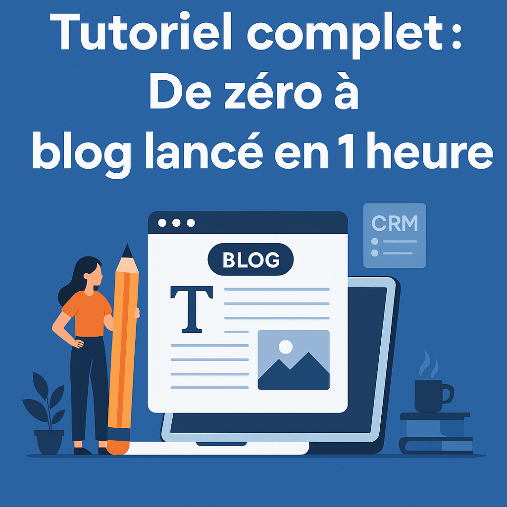 Tutoriel complet : De zéro à blog lancé en 1 heure