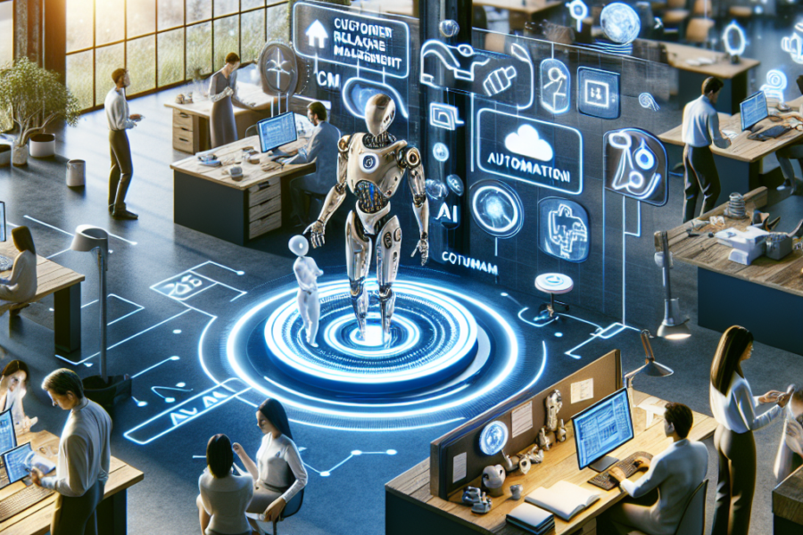 Plongez dans les tendances qui façonneront l'avenir des solutions CRM en 2025, i - tendances CRM, IA CRM, automatisation CRM