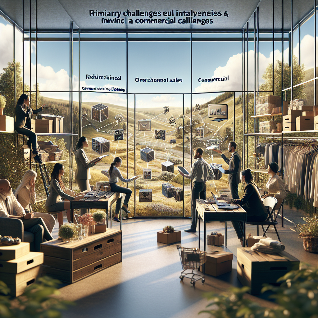 Analyse des principaux défis auxquels les entreprises seront confrontées en mati - vente omnicanale, défis commerciaux, expér