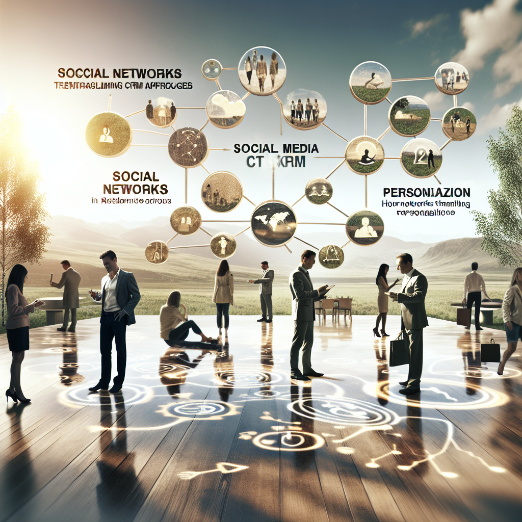 Cet article explorera comment les réseaux sociaux transforment les approches CRM - réseaux sociaux, stratégies CRM, personnal