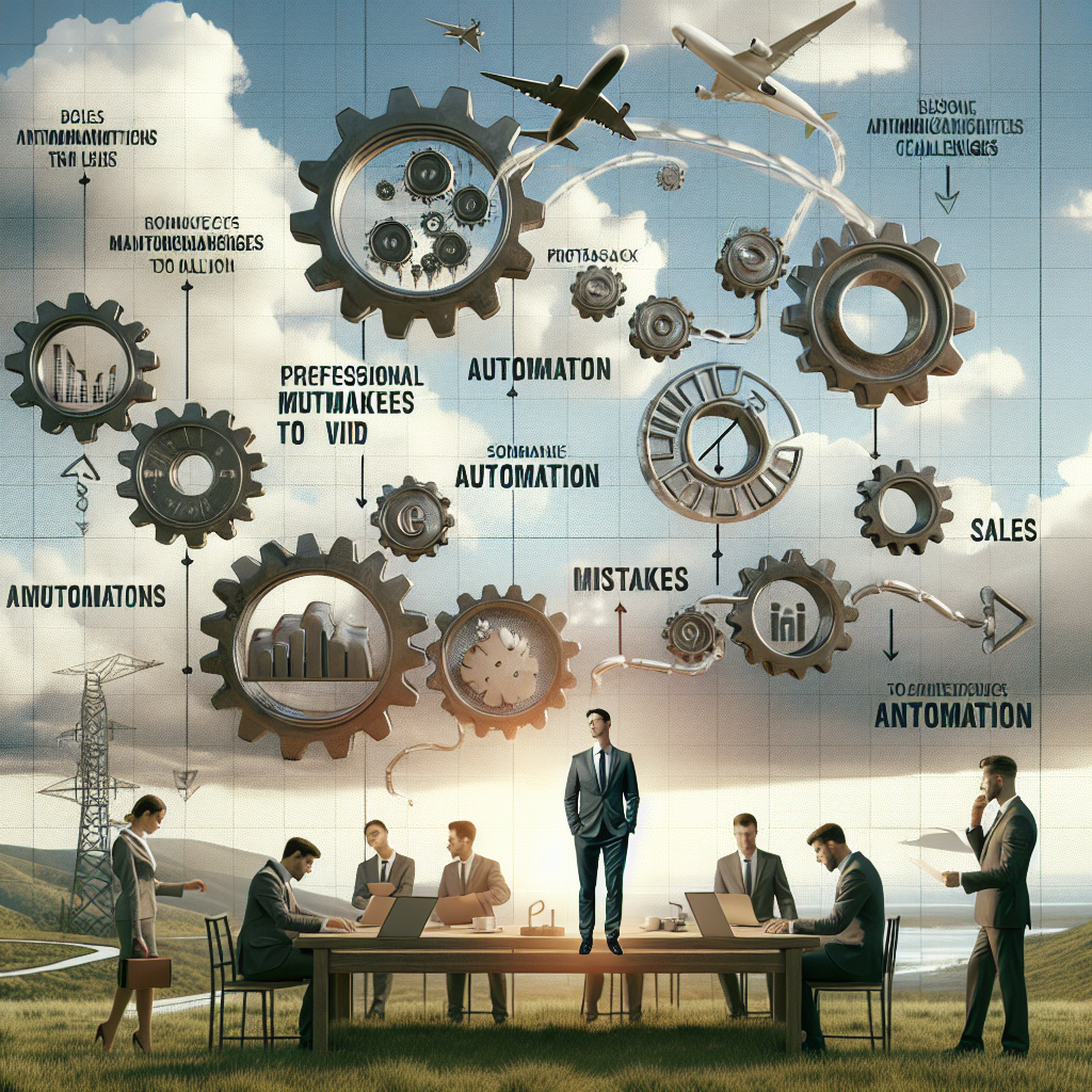 Cet article mettra en lumière les principaux défis rencontrés lors de l'automati - automatisation des ventes, erreurs à évite