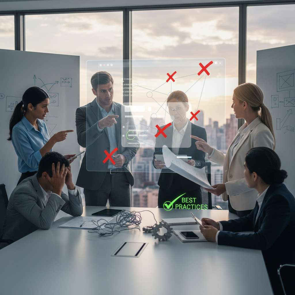 Cet article mettra en lumière les erreurs courantes que les entreprises commette - erreurs CRM, implémentation, meilleures pr