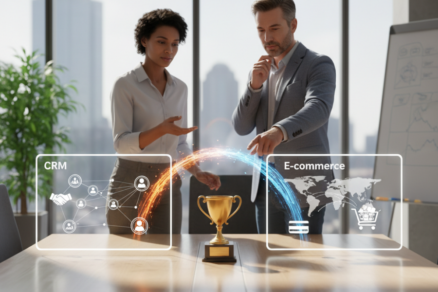 Cet article proposera un comparatif des meilleures solutions CRM et leur intégra - comparatif, CRM, e-commerce