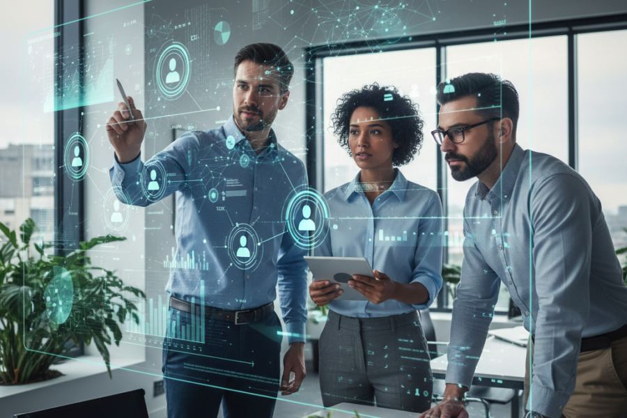 Explorez comment l'analyse des big data révolutionne la gestion de la relation c - big data, CRM moderne, analyse de données