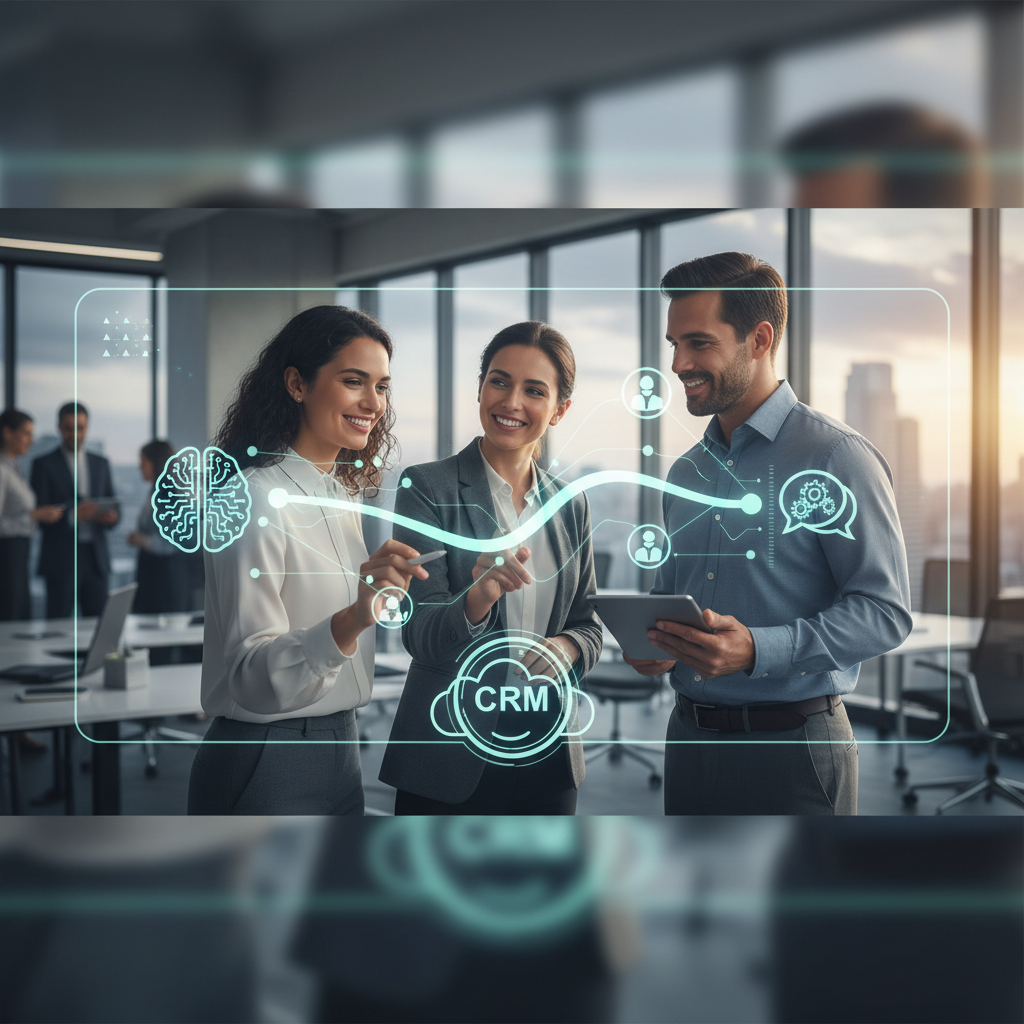 Explorez les tendances émergentes en matière de CRM pour 2025, telles que l'inté - tendances CRM, intelligence artificielle,