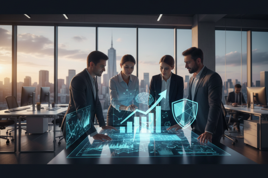 Explorez comment l'intelligence artificielle redéfinit le paysage de la vente. C - intelligence artificielle, vente, avantage