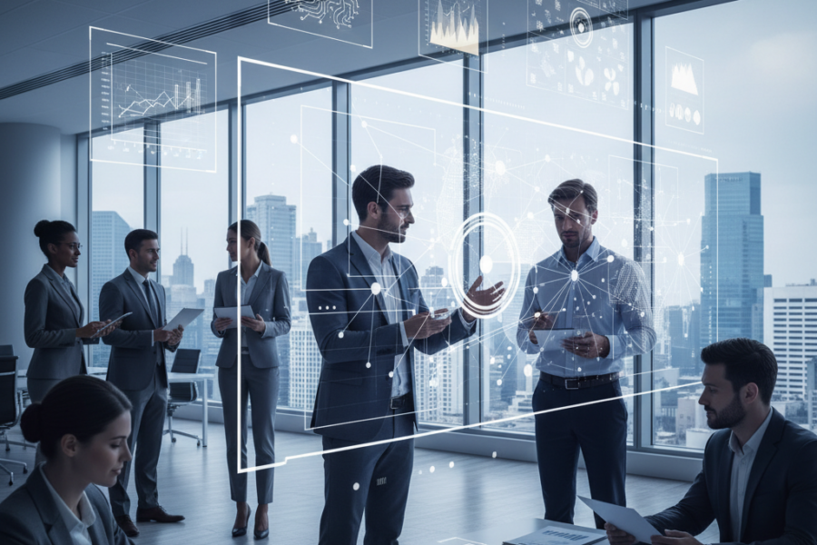 Analyse des tendances digitales émergentes qui façonnent le paysage du commerce - tendances digitales, commerce B2B, technolo