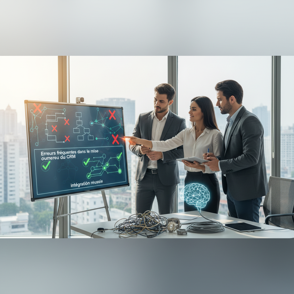 Nous passerons en revue les erreurs les plus courantes rencontrées lors de la mi - erreurs CRM, mise en œuvre, intégration ré