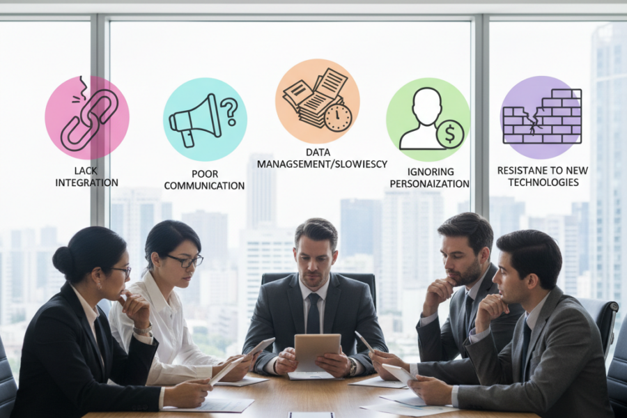 Découvrez les erreurs fréquentes en gestion de la relation client que les agence - erreurscrmagence, relationclient2026, opti