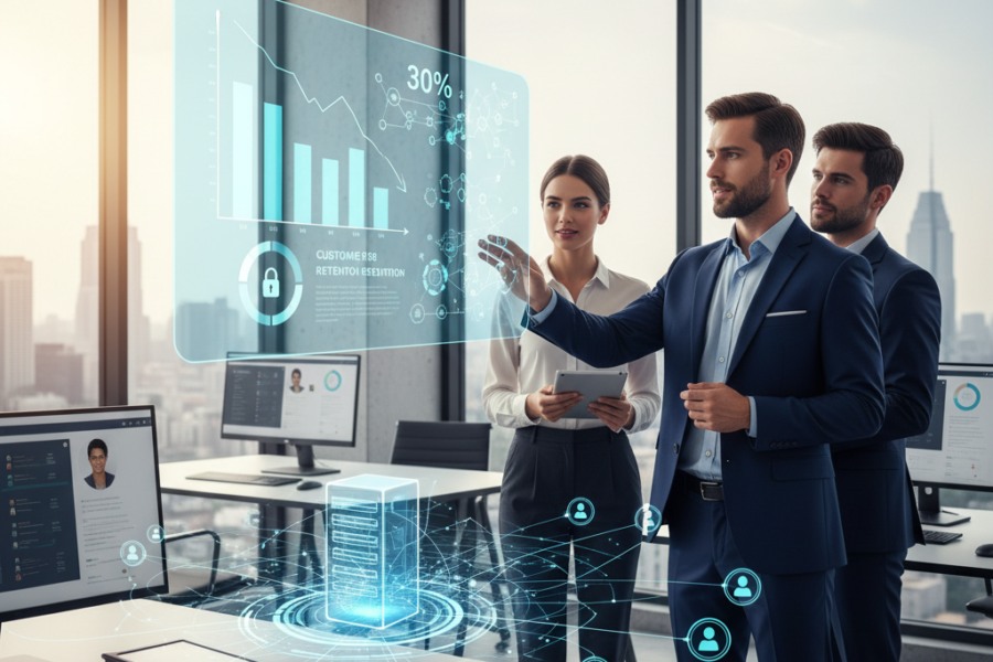 Découvrez une étude de cas détaillée montrant comment l'intégration stratégique - attritionclient, crmsaas, fidélisationclien