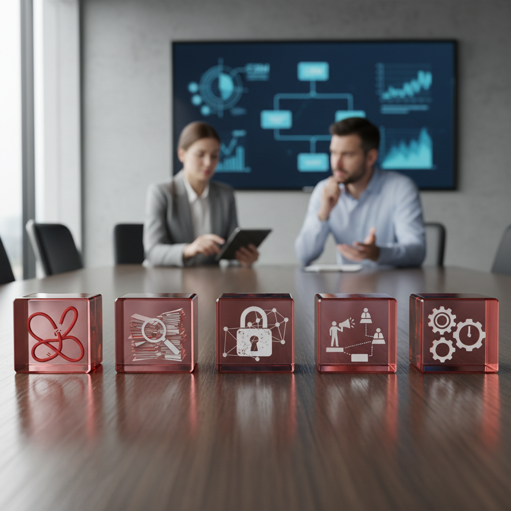 Découvrez les erreurs les plus coûteuses en gestion client CRM que les entrepris - gestion client CRM, erreurs CRM B2B, relat