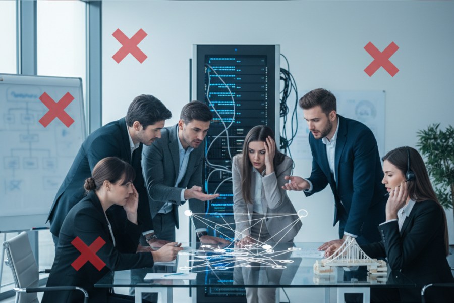 Découvrez les erreurs les plus coûteuses en gestion client CRM que les entrepris - gestion client CRM, erreurs CRM B2B, relat