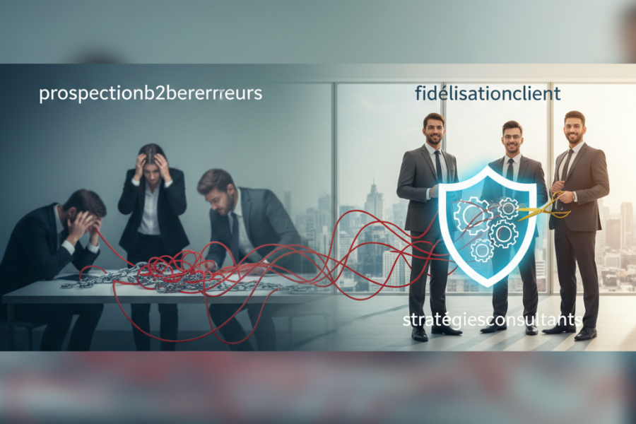 Une analyse approfondie des erreurs de prospection B2B les plus courantes et de - prospectionb2berreurs, fidélisationclient,