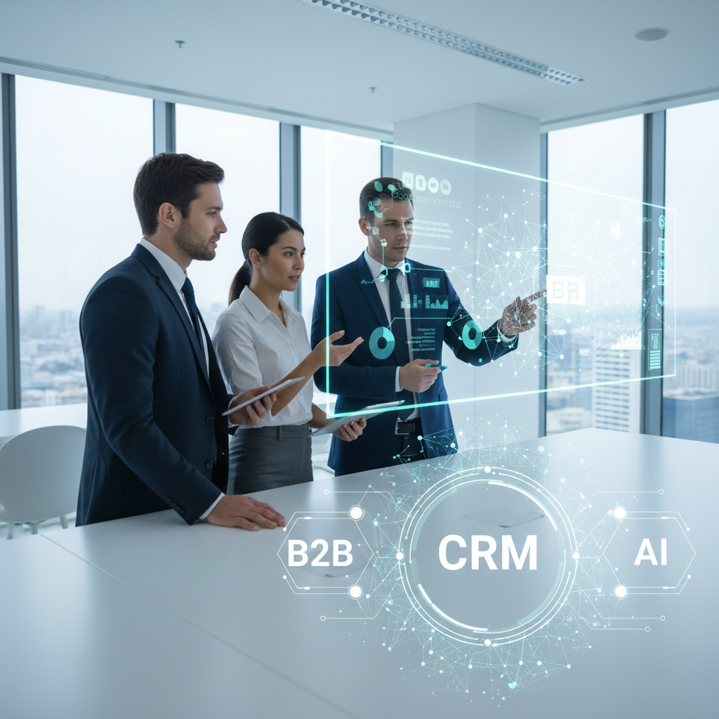 Découvrez comment l'intégration du machine learning dans les CRM transforme les - machinelearningB2B, CRMintelligent, ciblage