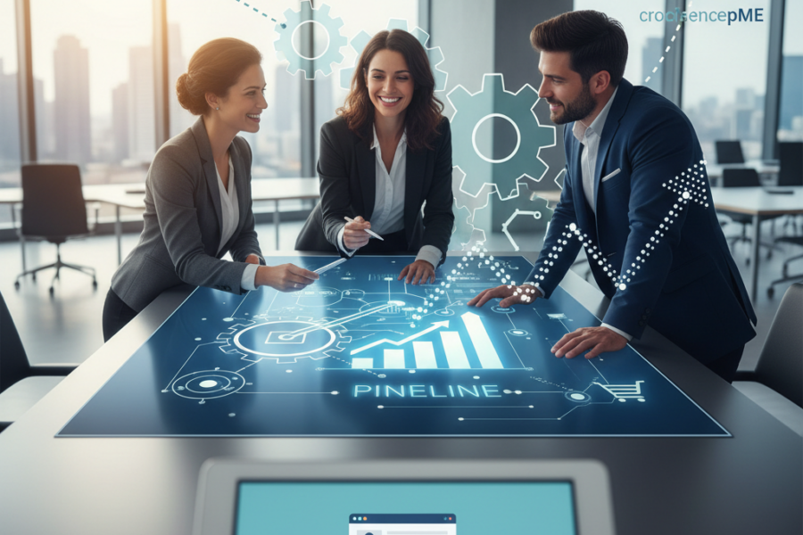 Découvrez comment les TPE et PME peuvent transformer leur CRM en un véritable mo - optimisationcrm, croissancepme, pipelineve