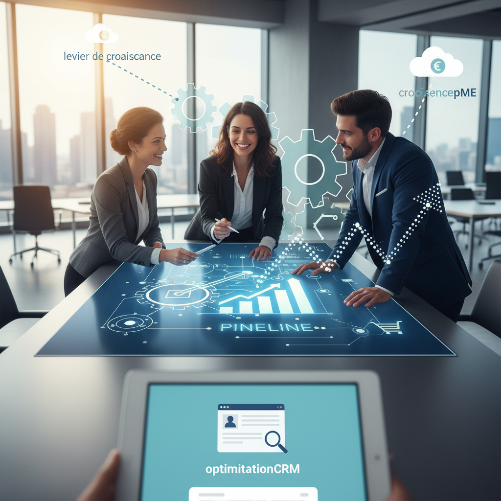 Découvrez comment les TPE et PME peuvent transformer leur CRM en un véritable mo - optimisationcrm, croissancepme, pipelineve