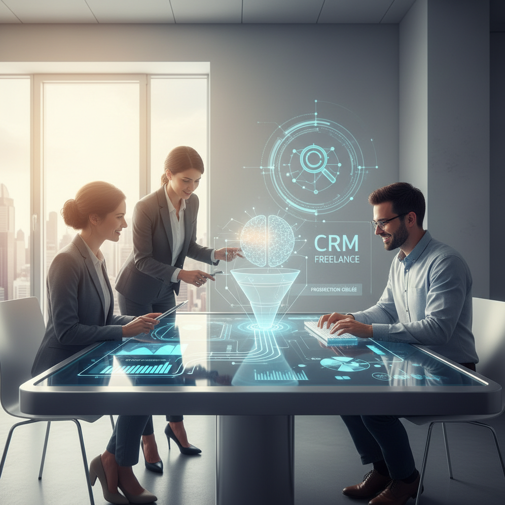 Découvrez comment les freelances peuvent tirer parti des fonctionnalités avancée - crmfreelance, prospectionciblée, optimisat