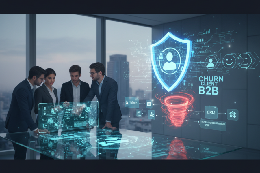 Analyse approfondie des stratégies CRM de pointe adoptées par les Fintech pour l - fintechcrm, churnclientb2b, hyper-personna