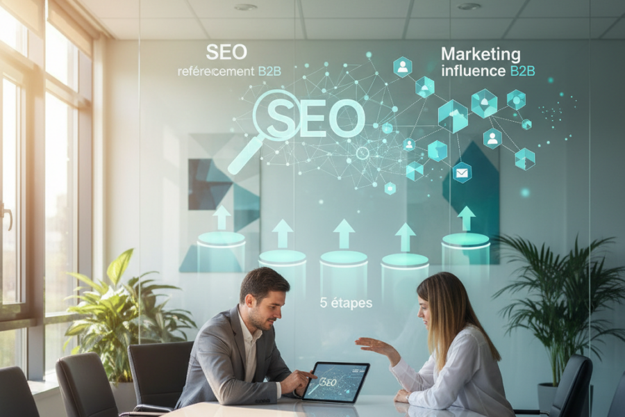 Découvrez un guide pas-à-pas pour les agences web souhaitant structurer et lance - marketinginfluenceB2B, SEOagenceweb, référ