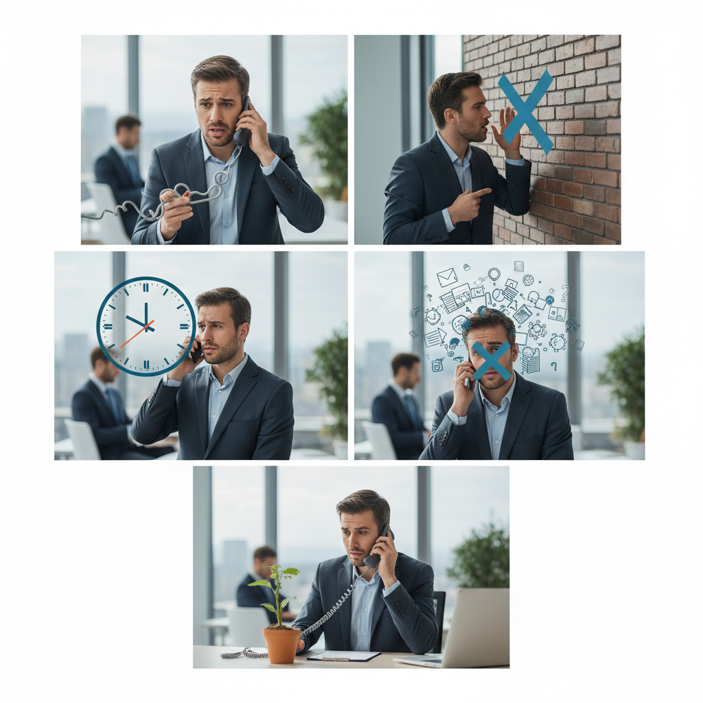 Découvrez les erreurs les plus coûteuses commises par les PME en prospection tél - prospectionB2B, erreursprospection, télépr