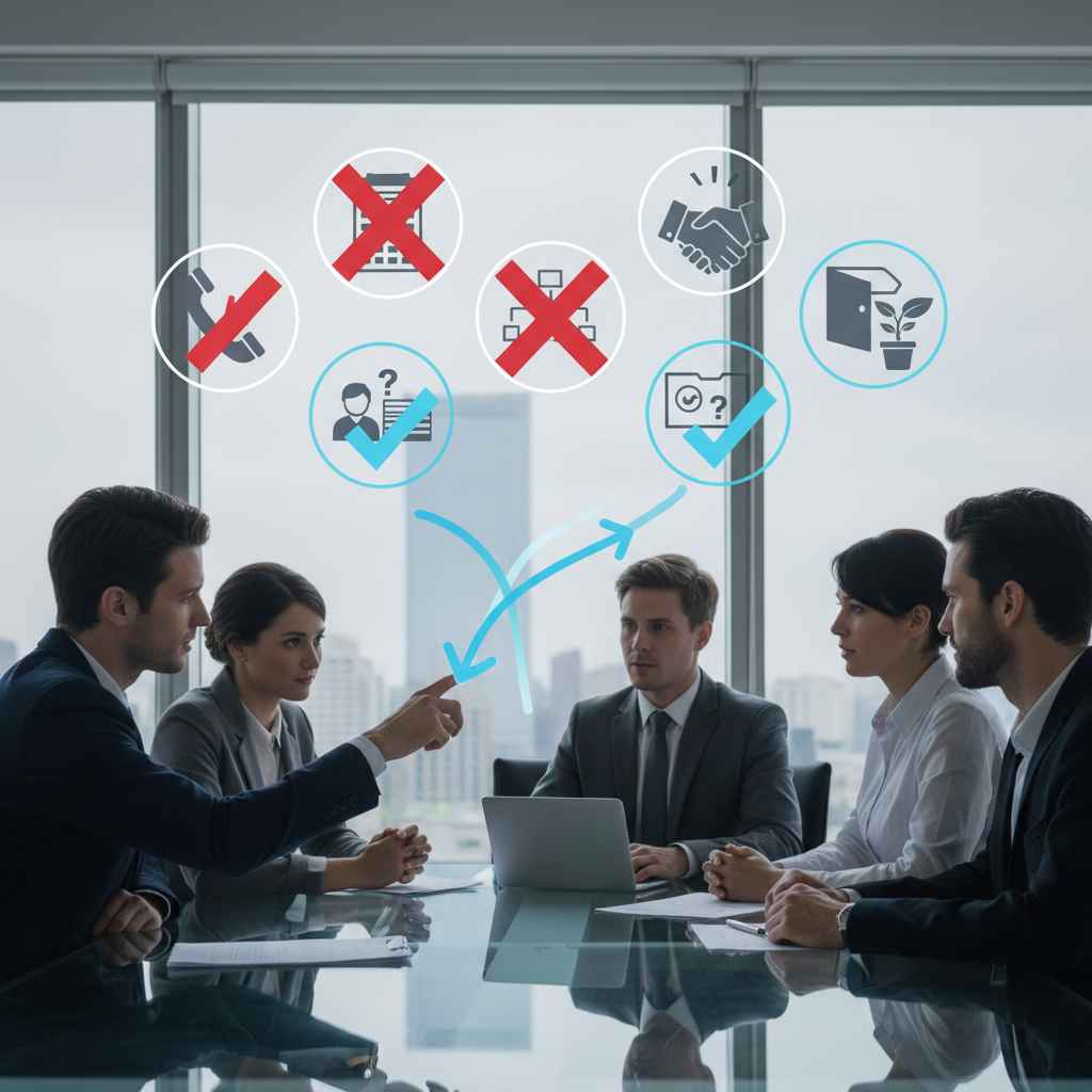 Découvrez les erreurs les plus fréquentes que les consultants en services B2B co - prospectioncommercialeb2b, erreursprospect