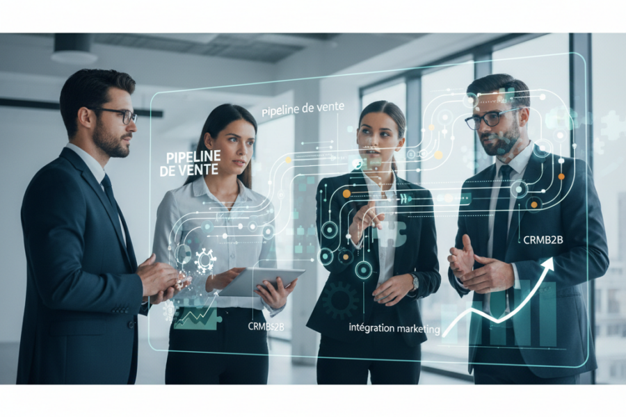 Découvrez un guide stratégique pour les entreprises du secteur des services B2B, - intégrationmarketing, crmb2b, pipelinedeve