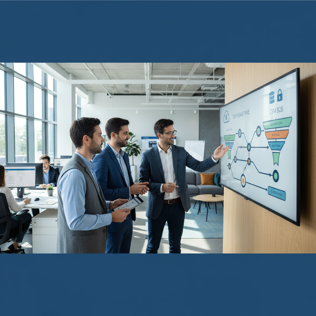 Analyse approfondie des stratégies de pipeline de ventes B2B adoptées par les PM - pipelineventes, crmb2b, pmetech