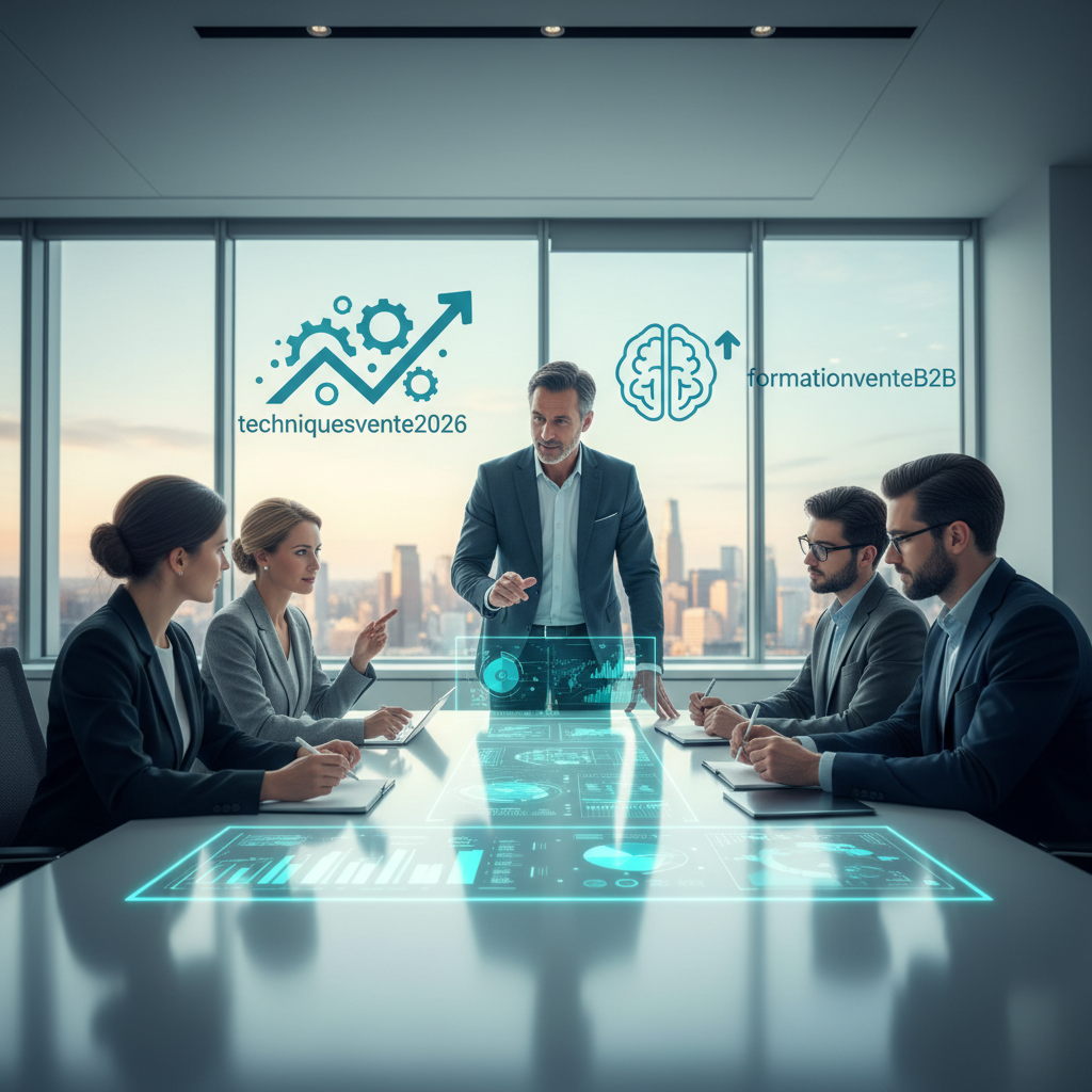Découvrez les stratégies concrètes et les outils innovants que les directeurs co - formationventeB2B, techniquesvente2026, di