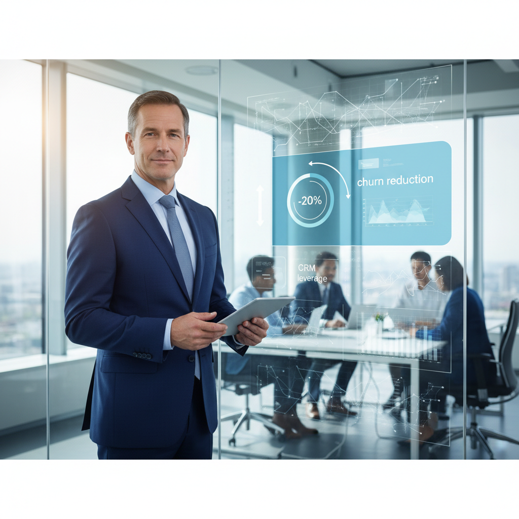 Découvrez une étude de cas approfondie sur la façon dont un directeur commercial - churnclient, crmtechsaas, directeurcommerc