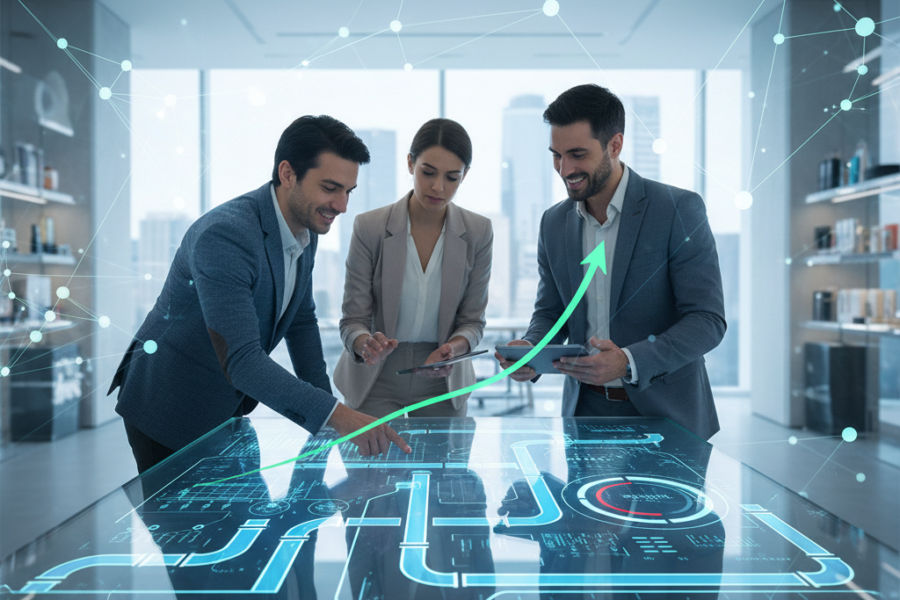 Découvrez l'étude de cas d'un acteur du retail qui a transformé sa gestion clien - churnretail, optimisationcrme-commerce, pi