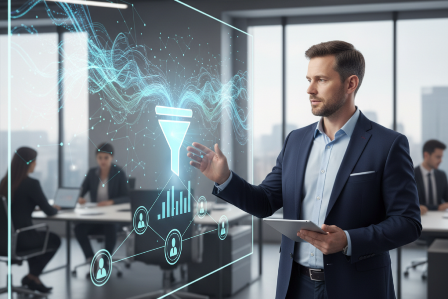 Découvrez comment un consultant spécialisé dans les solutions Tech/SaaS a transf - analyse leads, prospection clients, tech s