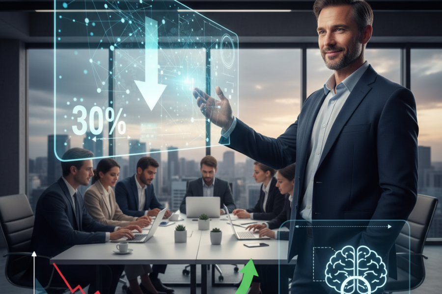 Découvrez l'étude de cas détaillée d'un consultant Tech/SaaS qui a mis en place - churnréduction, analyseprédictive, gestionc