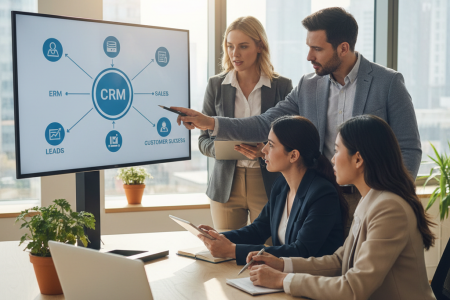 Découvrez notre guide détaillé pour une intégration CRM réussie, améliorant la g - intégrationcrmpme, logicielcrm, gestionlea