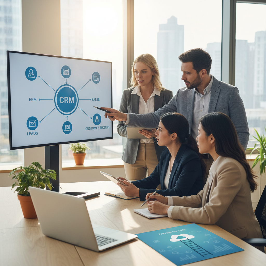 Découvrez notre guide détaillé pour une intégration CRM réussie, améliorant la g - intégrationcrmpme, logicielcrm, gestionlea