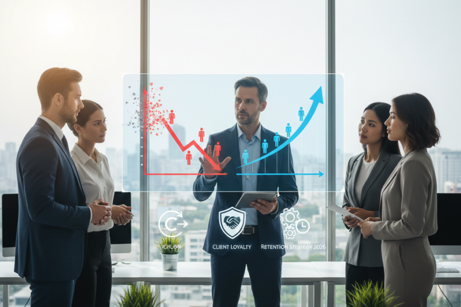 Découvrez des stratégies proactives et outillées pour minimiser la perte de clie - churnclientpme, fidélisationclientcrm, str