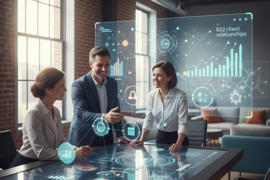 Découvrez un guide pas-à-pas pour les entreprises de Services B2B sur l'intégrat - intégrationcrm, engagementclientb2b, logic