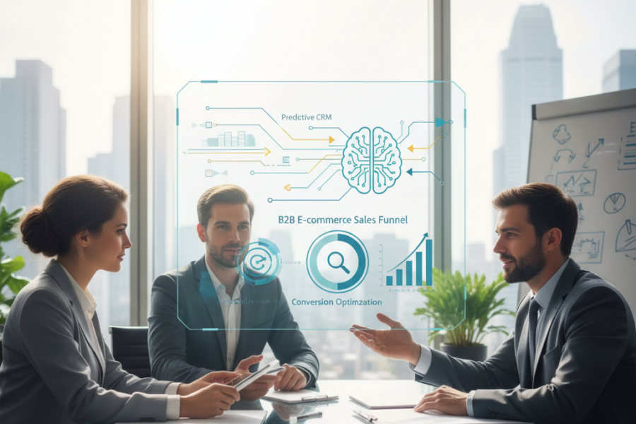 Découvrez comment les consultants e-commerce peuvent exploiter le CRM prédictif - crmprédictif, venteb2be-commerce, optimisat