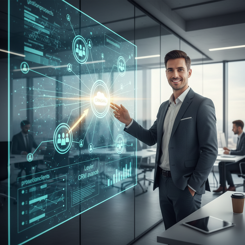 Découvrez l'étude de cas détaillée d'un consultant SaaS qui a révolutionné son a - CRMSaaS, prospectionclients, gestionprospe