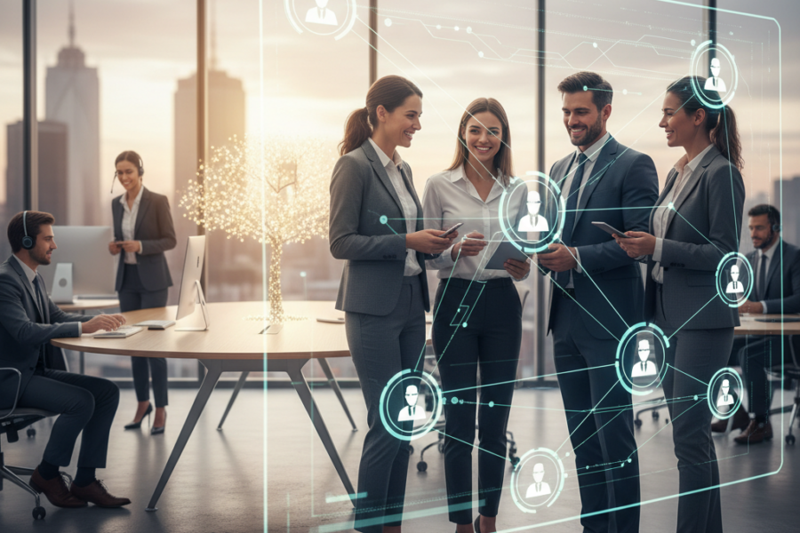 Découvrez des stratégies d'automatisation intelligente de la prospection commerc - automatisationprospection, leadsPME, relat