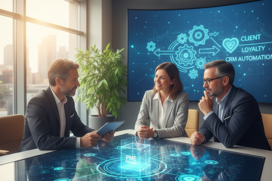 Découvrez les stratégies et outils CRM d'automatisation avancés pour les PME B2B - fidélisationclientB2B, automatisationCRM,