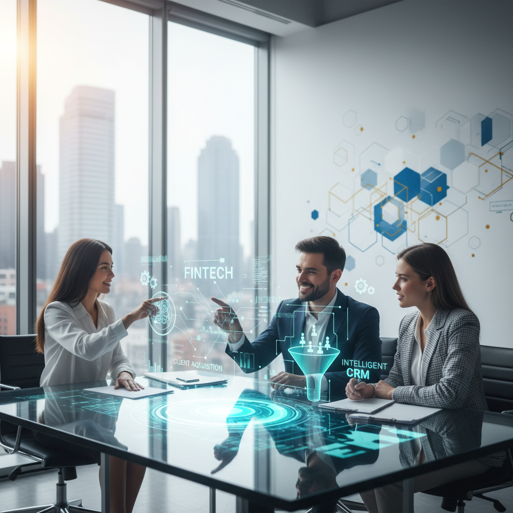 Découvrez comment les entreprises Fintech peuvent tirer parti d'un CRM intellige - Fintech, acquisitionclients, CRMintelligen