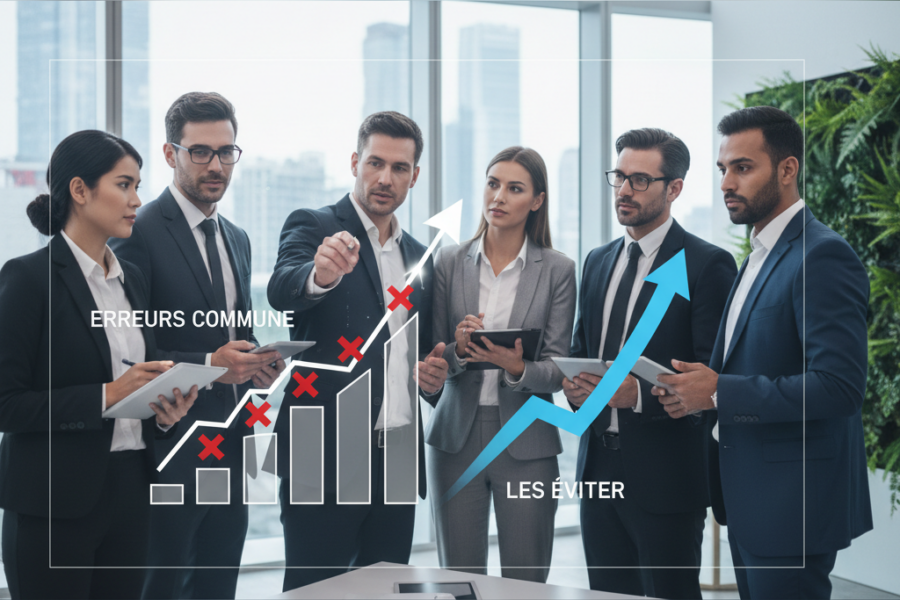 Découvrez les pièges les plus fréquents pour un directeur commercial dans le sec - gestion équipe commerciale, performance ve