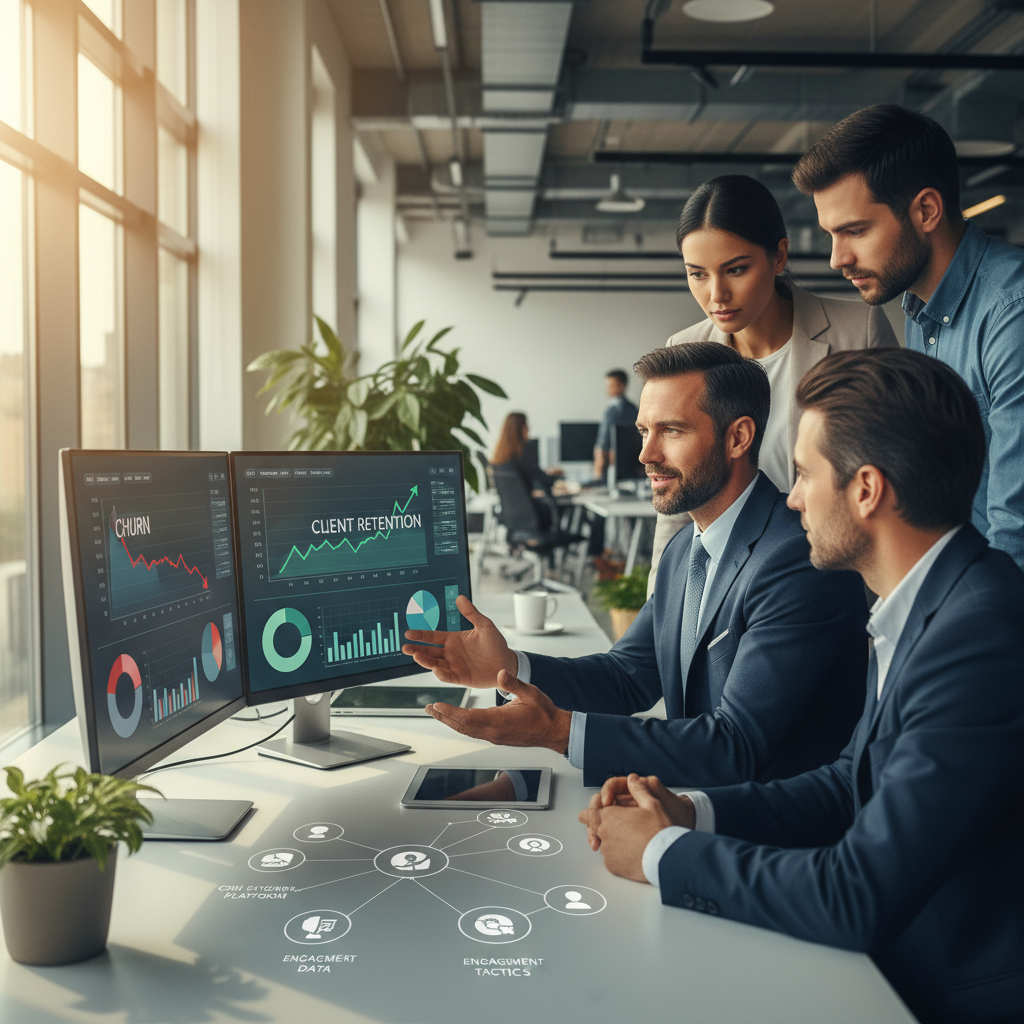 Découvrez les stratégies proactives et l'optimisation CRM pour un Responsable Co - churnclient, responsablecommercial, crmb2b