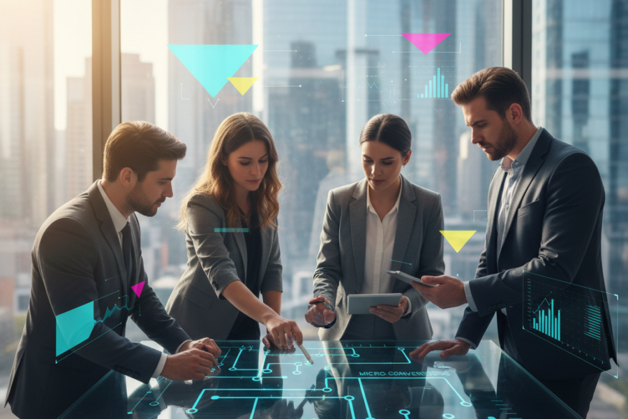 Découvrez comment les entreprises Tech/SaaS peuvent identifier et optimiser les - tunneldeventeB2B, micro-conversion, stratég