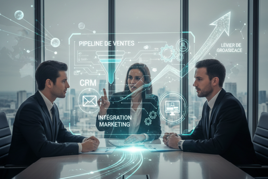 Découvrez comment optimiser l'intégration de votre CRM avec vos outils marketing - intégrationmarketing, crmpme, pipelinedeve