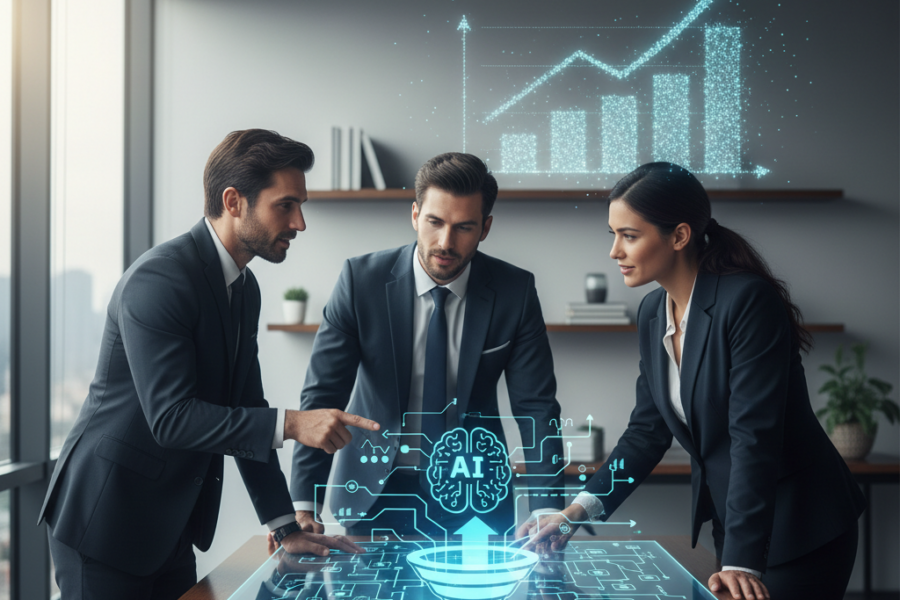 Explorez comment l'intégration de l'intelligence artificielle dans un CRM peut r - crmia, pipelinedeventes, tauxdeconversion