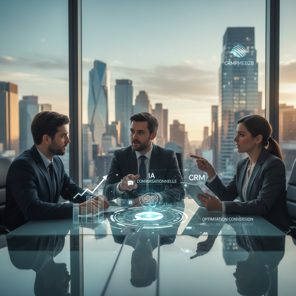 Découvrez des stratégies concrètes pour les PME B2B afin d'intégrer l'IA convers - crmpmeb2b, iaconversationnelle, optimisati