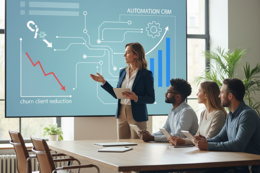 Explorez des stratégies d'automatisation CRM concrètes pour les formateurs indép - automatisationcrm, churnclient, formateuri