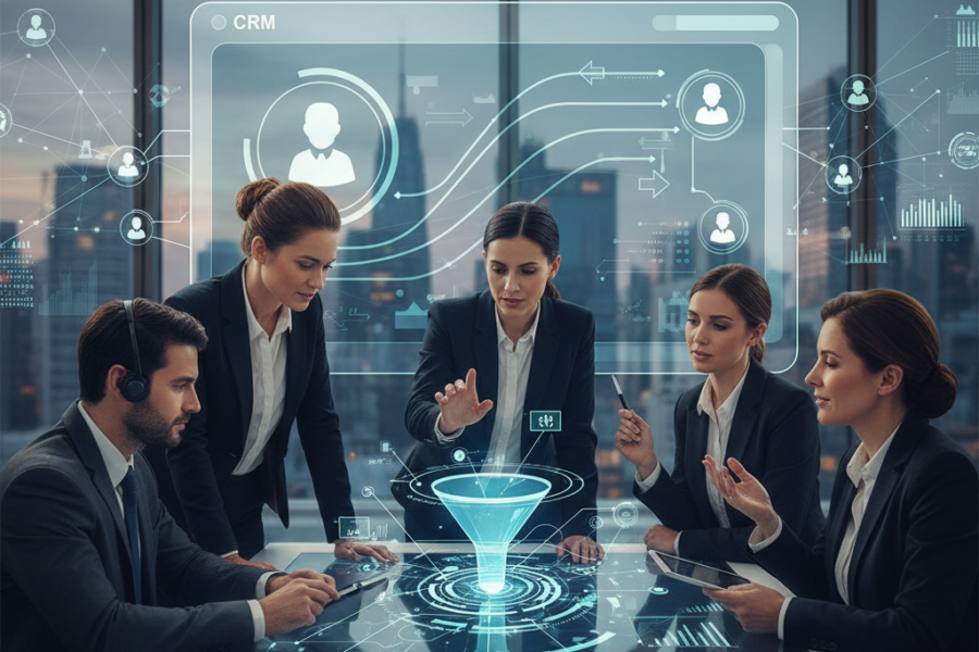 Découvrez comment un CRM bien intégré peut révolutionner vos stratégies de prosp - crmb2b, prospectioncommerciale, génération